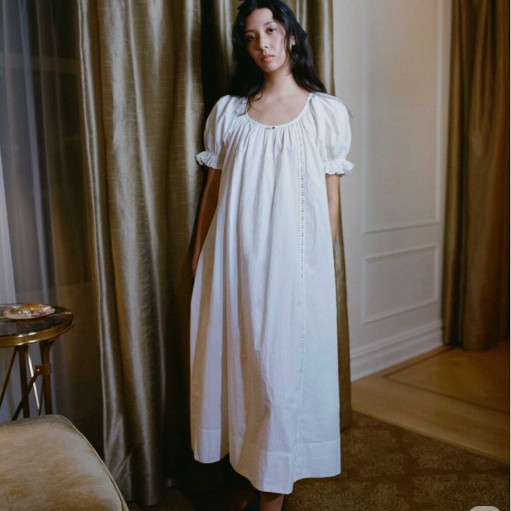 NWOT Sandy Liang Penny Dress - White
